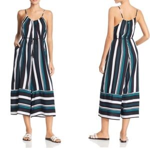 💋NWT Dolce Vita BoHo Jungle Striped Wide Leg Crop Jumpsuit